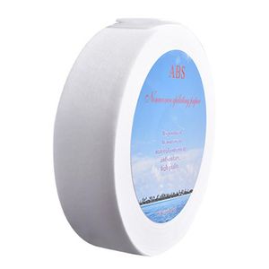 Depiladora Cera depilatoria Cartine 100 yardas Papel encerado para depilación Rollo de papel desechable no tejido Brazo Pierna Herramientas de belleza corporal para mujeres y hombres