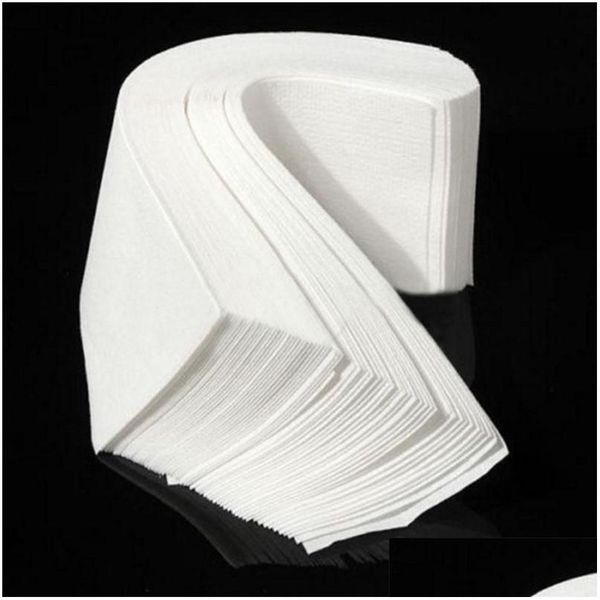 Épilateur Dhs 100Pcs / Lot Bandes D'épilation À La Cire Professionnelle Épilation Papier Non Tissé Épilation Vente En Gros Drop Delivery Santé Beauté Sh Dh5Gh