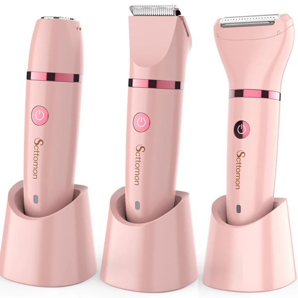 Épilateur électrique Bikini tondeuse rechargeable femme épilateur dame épilation femmes rasoir pour jambes pubien corps dépilador pièces privées