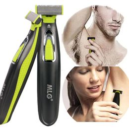 Epilator Elektrisch lichaam Shaver voor mannen vrouwen USB TSPAPTE BLADE Trimmer voor oksel beenkistbuik Bikini Balls Hair Removal Epilator 230411