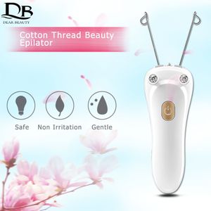 Epilator Electric Hair Remover Women Beauty Epilator Body Hair Removal Defeatherer Cotton Thread Depilator for All Body Parts 230428