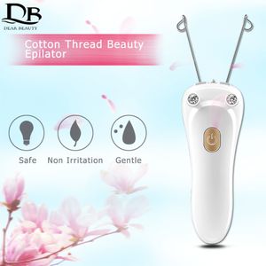 Epilator Electric Hair Remover Women Beauty Body Removal Defeatherer Cotton Thread Depilator for All Parts 230606