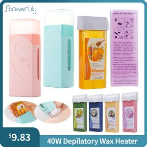 Epilator foreverlily Ontharingshars Verwarming Machine Roll On Wax Cartridge Ontharingscrème Verwarmingsapparaat Thuis Epilator Waxen Warmer 231013