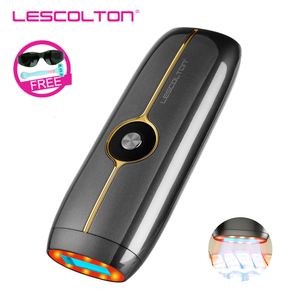 Epilator Lescolton IPL Epilator Laser Permanent Ice Pijnloze Hair Removal Machine Bikini Trimmer Electric Depilador A Laser Home Use 230215