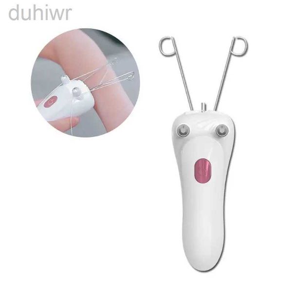 Épilateur Mini Electric Facial Corps Replivalment USB Coton Tile Epilator Shaver Trimmer Dispositifs pour les femmes Lèvre du cou au menton Lig Chin Arg A0NC D240424