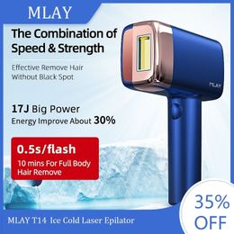Depiladora MLAY Laser Mlay T14 Depilación IPL ICE Cold 500000 Flashes 3IN1 Body Depilador A 230428