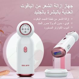 Épilateur Mlay T10 Sapphire Laser Hair Removal Devices IPL ICE Refroidissement Épilateur Usage Domestique Corps Mini Épilateur Laser Portable 230617