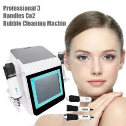 Épilateur le plus récent 3 en 1 CO2 Oxygène Bubble RF Ultrasonic Sket Restanding Exfoliate Multi fonctionnels Skin Care Beauty Machine