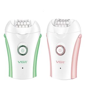 Epilator Originele VGR Elektrisch Voor Vrouwen Ontharing Gezicht Lichaam Benen Oksels Bikini Wasbare Oplaadbare Remover 230826