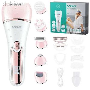 Epilator originele VGR Electric Women Epilator vrouwelijke scheerbeurtebegafhaar lip kin depilerende dame bikini trimmer gezichtshaar RE D240424