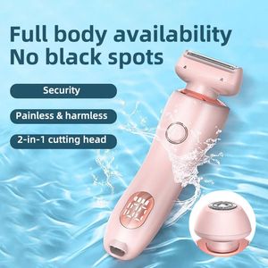 Épilateur Épilation indolore épilateur USB tondeuse rechargeable femmes corps rasoir visage jambe aisselles Bikini main pubien rasoir épilateur 231202