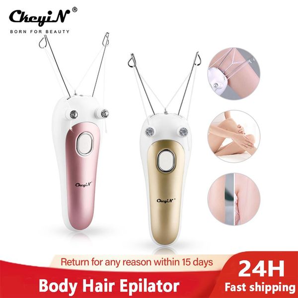 Épilator Femmes Facial Retainage des cheveux électriques Coton Fil Rélévoisement des poils du corps Instant Épilatrice Dame Shaver Pull Surface Dispositif 31