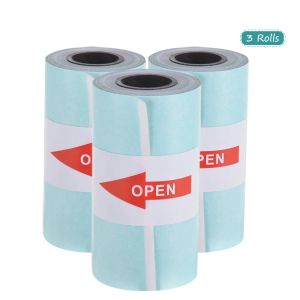 Épilators 30 rouleaux Papier autocollant imprimable Rouleau Thermal Direct Thermal With Selfadhesive 57 * 30 mm (2.17 * 1.18in) pour Pocket Thermal Imprimante
