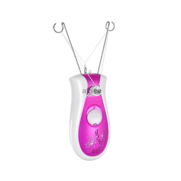 Épilateurs Épilateur électrique dame rasoir coton fil épilateur Machine USB Rechargeable filetage fille corps outil d'épilation du visage YQ240119