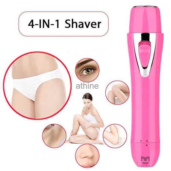 Depiladoras Depiladora de corte de pelo íntimo para mujer, depilación femenina, afeitadora sexual eléctrica, maquinilla de afeitar para zona del Bikini, áreas sensibles YQ240119