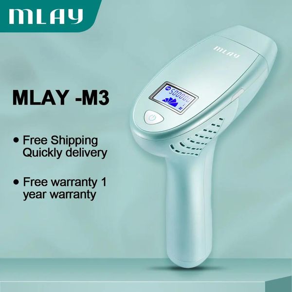 Épilateurs Mlay M3 mis à jour IPL Laser Hair Removal Device Hine Laser Mlay Malay FDA Original Factory Permanent Hot Sales Rapidement Delivey