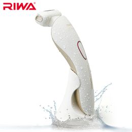 Épilateurs Riwa épilateur outils d'épilation humide sec 3 en 1 tête flottante rasoir électrique rechargeable rasoir pour femmes tondeuse pour bikini