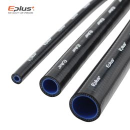 EPLUS 3 couches tuyaux en silicone en polyester droit 1 mètre moteur de voiture universelle à haute température tube de gel de gel noir