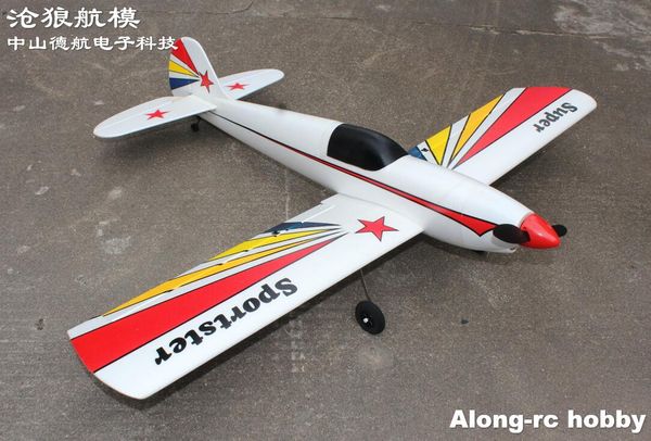 Modelos de aviones de Epo Foam RC Toys Hobby Toys 40 pulgadas 1015 mm Super Sportster Kit de aeronave avión AerobaticR o conjunto PNP
