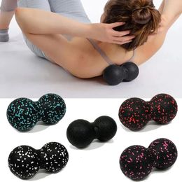 Bolas de maní EPP Masaje corporal Fascia Bola de yoga Bloque de espuma de alta densidad Relajación muscular Lacrosse Ejercicio Fitness Alivio Dolor 240513