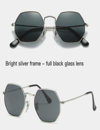 EQ00061 Fashion 3556 Lunettes de soleil pour les lunettes de lunettes de lunettes de lunettes de lunettes de soleil verres de soleil octogonaux UV400 LENS AVEC CAS BOX8100637