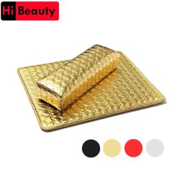 Équipement 1 Ensemble PU en cuir lavable Nail Art Hand Rest Aritel Hable de repos Holder Cushion et Pad Manucure Salon Salons ACCESSOIRATIONS