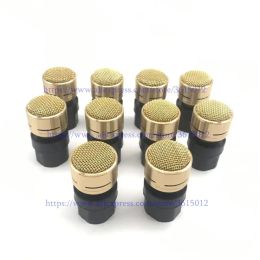 Uitrusting 10 stks/partij hoogwaardige professionele dynamische microfoon kern gouden capsules cartridge vervangende micro microfoon kern NM182