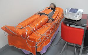 Equipo 110V220V Presión de onda de aire Equipo de presoterapia por infrarrojos lejanos Máquina para adelgazar envoltura corporal Drenaje linfático desintoxicante