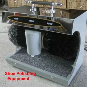 Équipement 220 V / 50Hz Famille de chaussures Chaussure Polirure Machine à chaussures Brosse de vie de la chaussure électrique Induction Automatic Shoe Shine Machine 45W