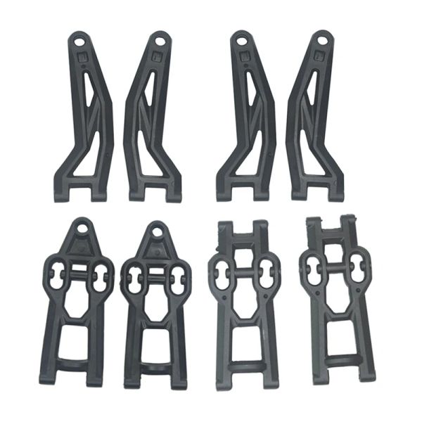 Équipement 8 pièces bras oscillant supérieur inférieur avant arrière pour XLF X03 X04 X03 X04 1/10 RC voiture pièces de camion sans balais accessoires