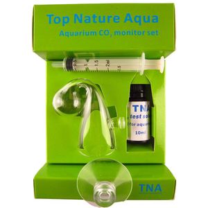Équipement Aquarium CO2 Glass Drop Checker Tester Tester Set Diffuseur Live 5.5cm Kit de moniteur à long terme