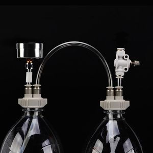 Uitrusting Aquarium DIY CO2-generatorsysteemkit Bel met druk Luchtstroomapparaat Zelfgemaakte CO2 voor aquarium Water Grasplanten Mos