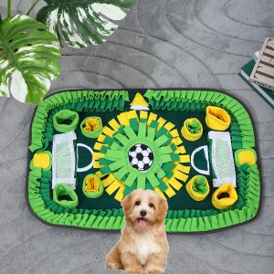 Équipement Tapis à renifler pour chiens de petite taille.Les jouets interactifs pour chiens réduisent l'anxiété liée à l'ennui.Tapis d'alimentation haut de gamme pour une odeur de nourriture lente Tr