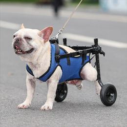 Équipement chien fauteuil d'incapacité de fauteuil invalide de pattes arrière du support