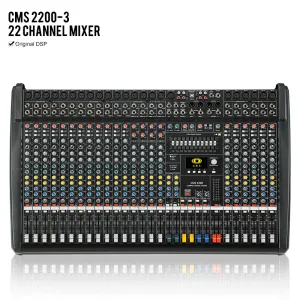 Équipement Dynacord 22 canaux Mixer Sound CMS2200 CMS22003 Mélangeur de console de mélange audio professionnel