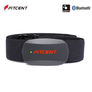 Équipement Fitcent Sé frémissement moniteur de poitrine STRAP ANT + Bluetooth pour Peloton Polar Wahoo Garmin Bike Computer Sports HR Capteur