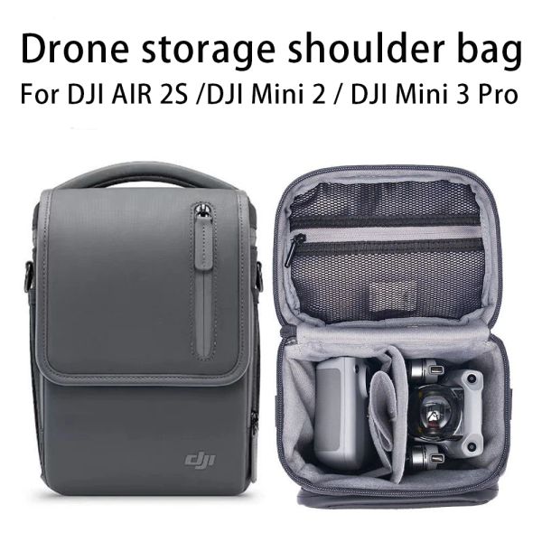 Equipo para Dji Mini 3 Pro Bag Drone bolso de hombro portátil Dji Air 3/mini 2 accesorios estuche de almacenamiento Mavic 2 Drone Bagse