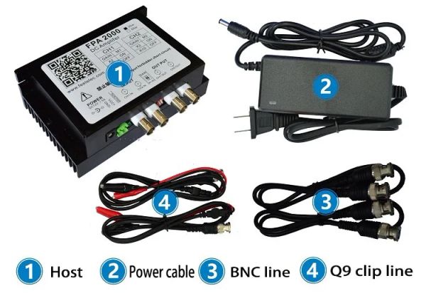 Équipement Générateur de signal d'amplificateur à haute puissance DC Amplificateur DC Amplificateur Drive Bobine FPA200030W / 50W