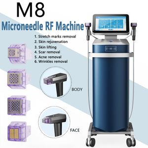 Uitrusting Hoogwaardige RF Professionele gezichtsvoorziening Radiofrequentie Microneedling Machine Huidverstakking RF Fractional Wrinkle Removal Microneedle Machine