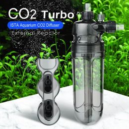 Équipement ISTA Aquarium CO2 diffuseur externe CO2 atomiseur externe Turbo Super réacteur bricolage CO2 pour plantes d'aquarium accessoires d'aquarium