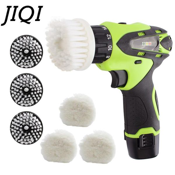 Équipement Jiqi Handheld Shoe Cuir Poliber Shiner Cleaner Automatic Shine Shoes Nettoying Brush Washer Paint Paint Care Polishing Machine