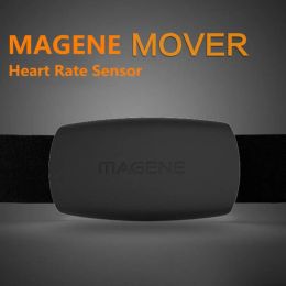 Équipement Magene H303 Capteur de fréquence cardiaque Bluetooth ANT Mise à niveau H64 HR Moniteur avec sangle de poitrine Double mode Ordinateur Vélo Bande de sport Ceinture Nouveau