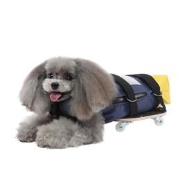 Équipement pour chien de compagnie, sac de Protection respirant et Durable, sac de traînée de jambe arrière pour chien paralysé, Protection en fauteuil roulant, sac de remorquage