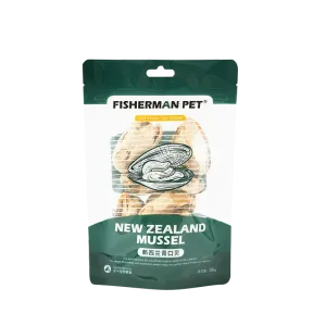 Apparatuur Pet behandelt een snack gevriesdriede Nieuw -Zeelandse mossel Naturals Voedsel voor honden en kattendieren Training