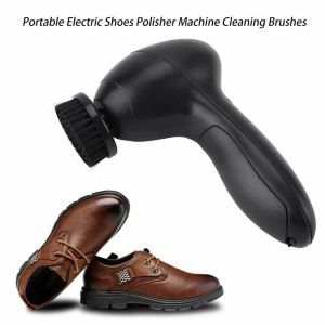Apparatuur draagbare handheld automatische elektrische schoenpoetsman automatische schoenpolijstmachine reinigingsborstel schoen lederen zorggereedschap nieuw