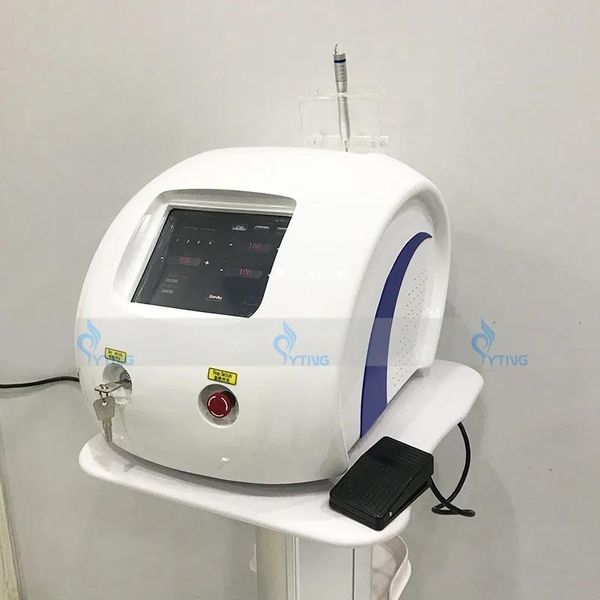 Équipement portable élimination vasculaire 980nm diode laser haute fréquence veines araignées dissolvant taches de rousseur traitement rajeunissement de la peau spa Salo