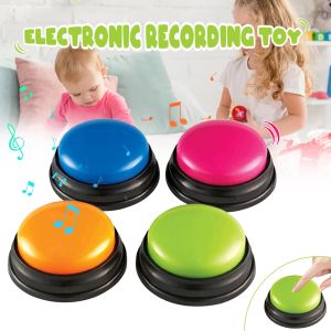 Équipement enregistrable bouton de parole facile emporter le bouton sonore de l'enregistrement vocal pour enfants