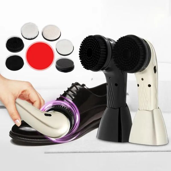 Équipement de chaussures à chaussures électriques Brosse de brosse tampon de tampon POSIBER BOOT SHINBER BOOT AUTOL AUTOL DES CHAPOFFICATIONS MACHATE