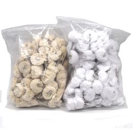 Equipos 100 piezas de hilo de algodón cepillo de pulido rueda de pulido para joyería herramienta rotativa Dremel