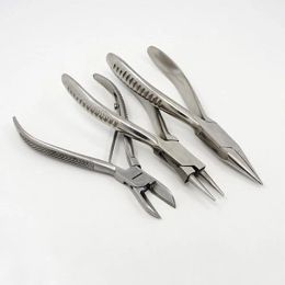 Équipements 3PCS / Set Carbone Steel Sidecutting Ailde à aiguille Pluche à aiguille pour bijoux de bricolage fabriquant 145 ~ 165x45 ~ 65 mm